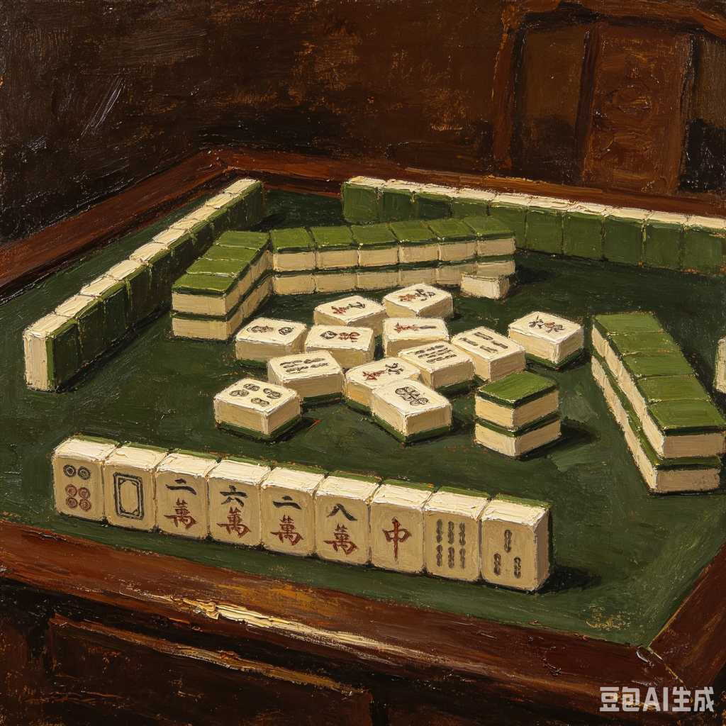 high definition print mahjong tiles