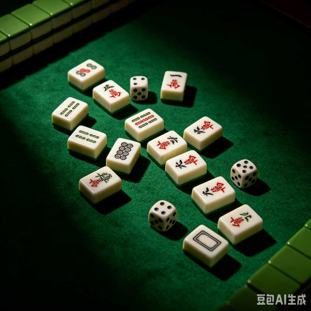 simple text mahjong tiles