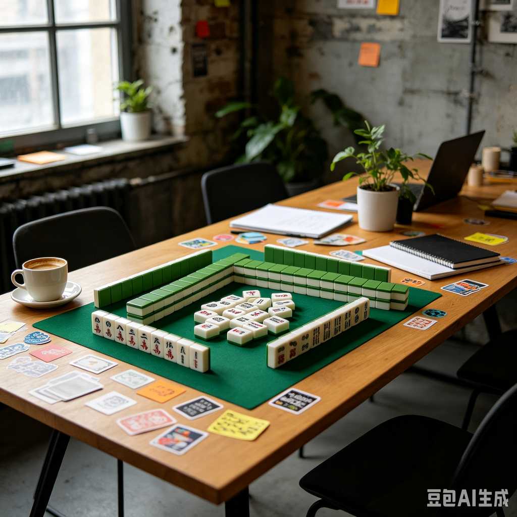 gloss texture mahjong tiles